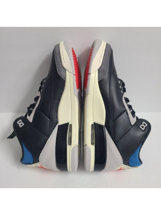 NEW Nike Air Jordan 3 Retro OG Rare Air Shoes IB8967-004 Size 8 Black #1 main image 5